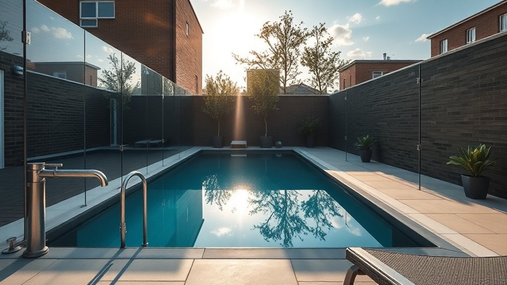 Pool Glass Fencing East Molesey