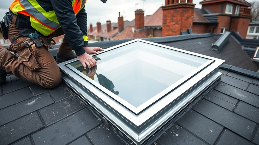 Skylight Installation Island Barn